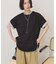 裾ラウンドTシャツ