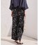 【WEB限定】アソートギャザー柄パンツ