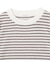 ボーダーハーフスリーブニットプルオーバー