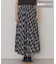 【選べる丈】チェックシアープリーツスカート
