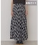 【選べる丈】チェックシアープリーツスカート