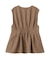 【接触冷感・イージーケア】リネンライクペプラムベスト