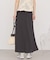 【接触冷感・イージーケア】リネンライクマーメイドスカート