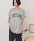 PORTLAND裾ラウンドTシャツ