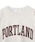PORTLAND裾ラウンドTシャツ