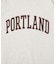 PORTLAND裾ラウンドTシャツ