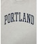 PORTLAND裾ラウンドTシャツ