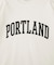PORTLAND裾ラウンドTシャツ