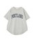 PORTLAND裾ラウンドTシャツ