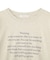 メッセージロゴTシャツ
