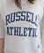 【RUSSELL】ロゴ半袖スウェット