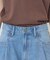 ミドルオンスロールアップデニムパンツ
