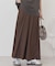 【接触冷感・UVカット】【選べる丈】ギャザースカーチョ【WEB限定カラー有り】