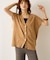 【WEB限定】フレンチスリーブVネックニットカーディガン