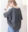 【WEB限定】バックフリル半袖プルオーバー