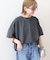 【WEB限定】バックフリル半袖プルオーバー