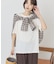 【マルチ機能】配色ステッチルーズTシャツ