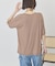 【マルチ機能】配色ステッチルーズTシャツ