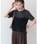 【2点セット】半袖Tシャツ＋チュールビスチェ