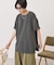 バックロゴルーズTシャツ