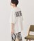 バックロゴルーズTシャツ