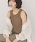 【2点セット】メッシュレイヤードタンクトップ