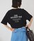 BARロゴプリントTシャツ