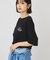 BARロゴプリントTシャツ