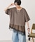 レースドッキングTシャツ