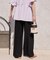 【WEB限定】接触冷感ワッシャーイージーパンツ