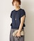 【WEB限定】接触冷感ラメフレンチスリーブニットプルオーバー