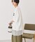 カレッジロゴレースドッキングTシャツ