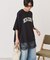 カレッジロゴレースドッキングTシャツ