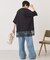 カレッジロゴレースドッキングTシャツ