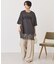 カレッジロゴレースドッキングTシャツ