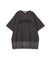 カレッジロゴレースドッキングTシャツ