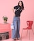 【PENNEY'S】配色タンクトップ+Tシャツ