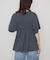 シャーリングプリントTシャツ