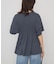 シャーリングプリントTシャツ