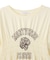 シャーリングプリントTシャツ