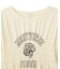 シャーリングプリントTシャツ