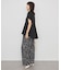 アシンメトリーペプラム ドッキングプルオーバー