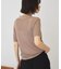 襟付きスキッパー半袖ニットポロ