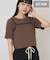 【2点セット】配色キャミ＋Tシャツ
