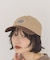 【UVカット】バイカラーピグメントキャップ