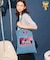 【TOY STORY 5】ストライプパイルトートBAG