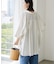【WEB限定】接触冷感Wポケットシャツチュニック