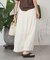 ギャザーナイロンナロースカート