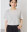 配色レイヤード風シアーTシャツ