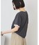 配色レイヤード風シアーTシャツ